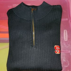 Mens Cutter and Buck 1/4 zip sweater